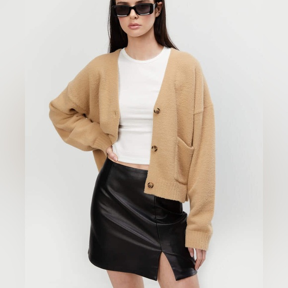 Oak + Fort Oversized Cardigan - Picture 2 of 3